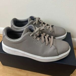 Cole Haan Men’s Gray Leather Sneakers